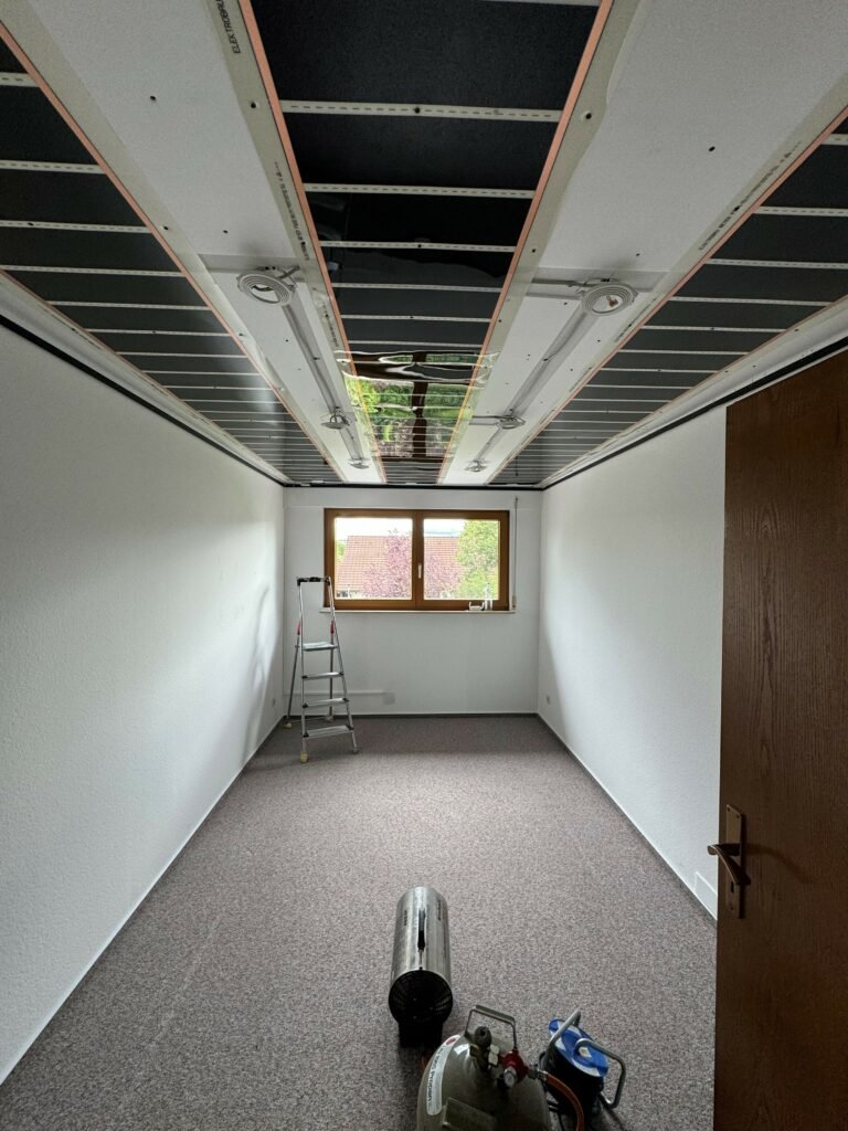 Infrarotheizung Mit Spanndecke Moderne Effiziente W rme STIL Infrarotheizung Mit Spanndecke Moderne Effiziente W rme STIL